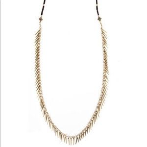 Jenny bird palm necklace